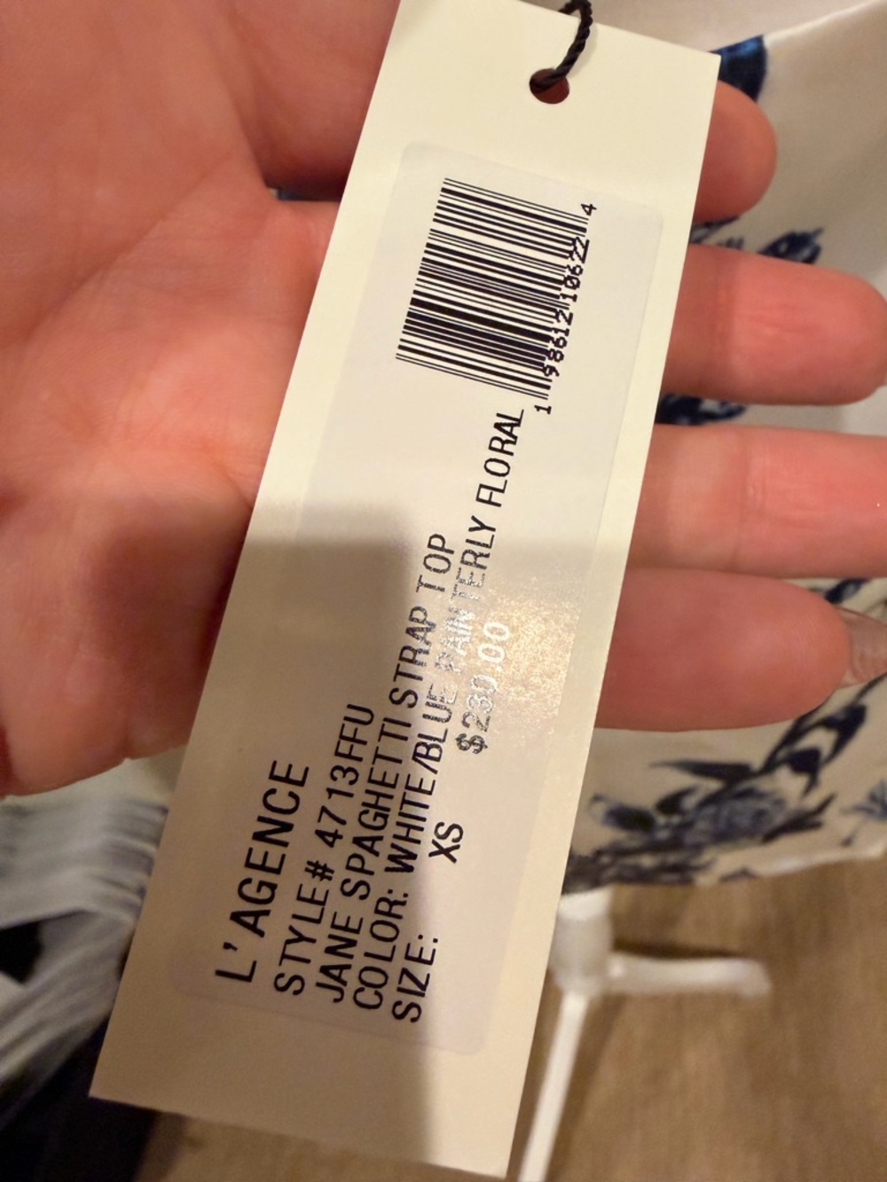L'AGENCE Jane Silk Camisole New with Tags Size XS - Picture 8 of 8